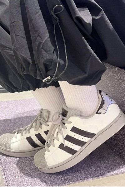 Adidas Superstar 2.0 金屬白灰黑