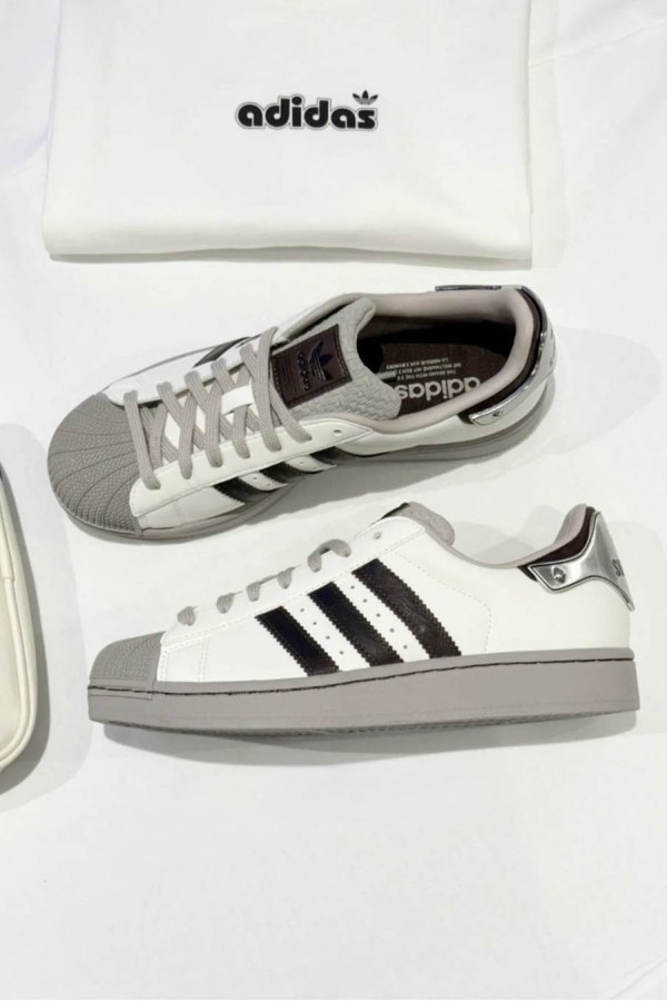 Adidas Superstar 2.0 金屬白灰黑 Adidas Superstar 2.0 金屬白灰黑