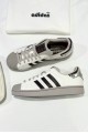 Adidas Superstar 2.0 金屬白灰黑 Adidas Superstar 2.0 金屬白灰黑