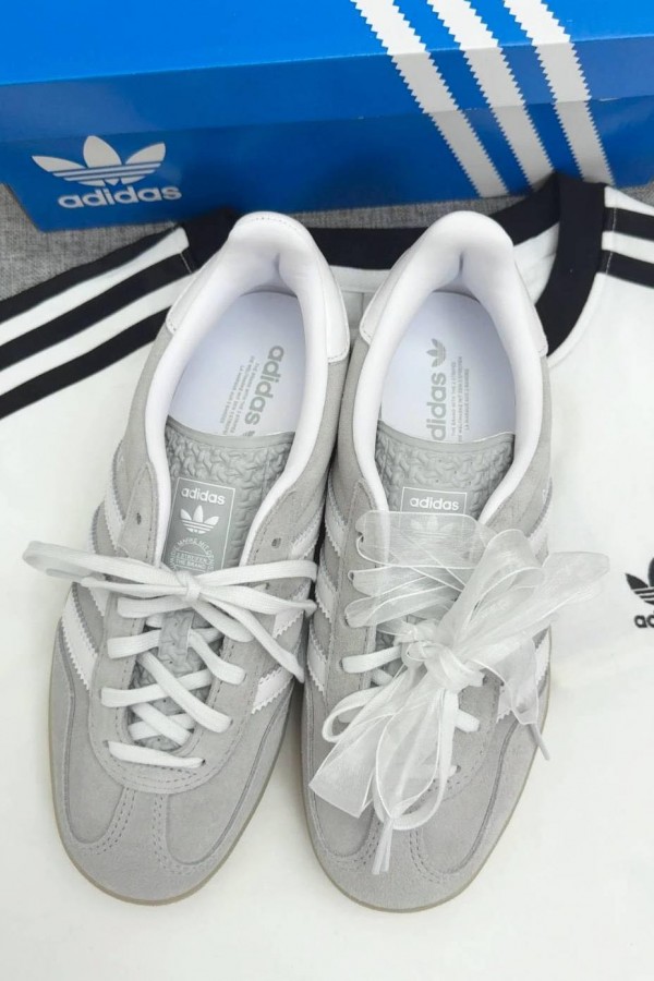 Adidas Gazelle Indoor 奶油灰