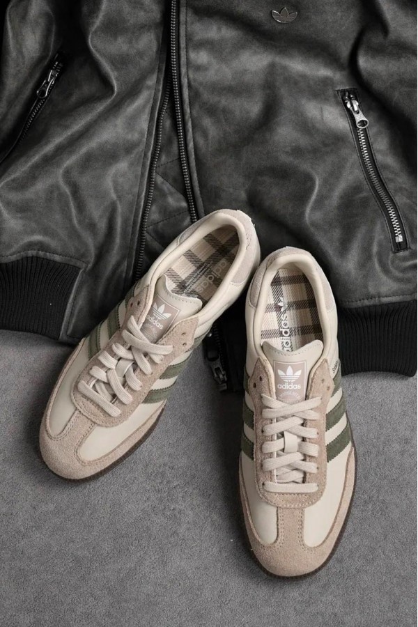 Adidas Samba OG 奶灰綠