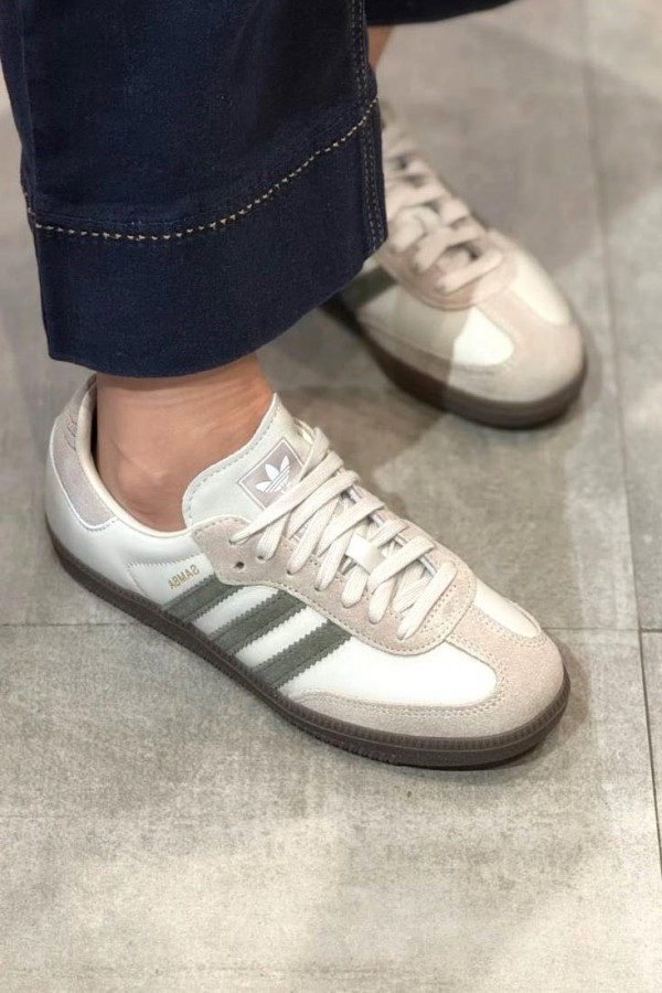 Adidas Samba OG 奶灰綠