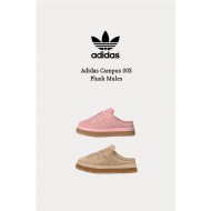 Adidas Campus 00S 毛絨 穆勒半拖(2色)