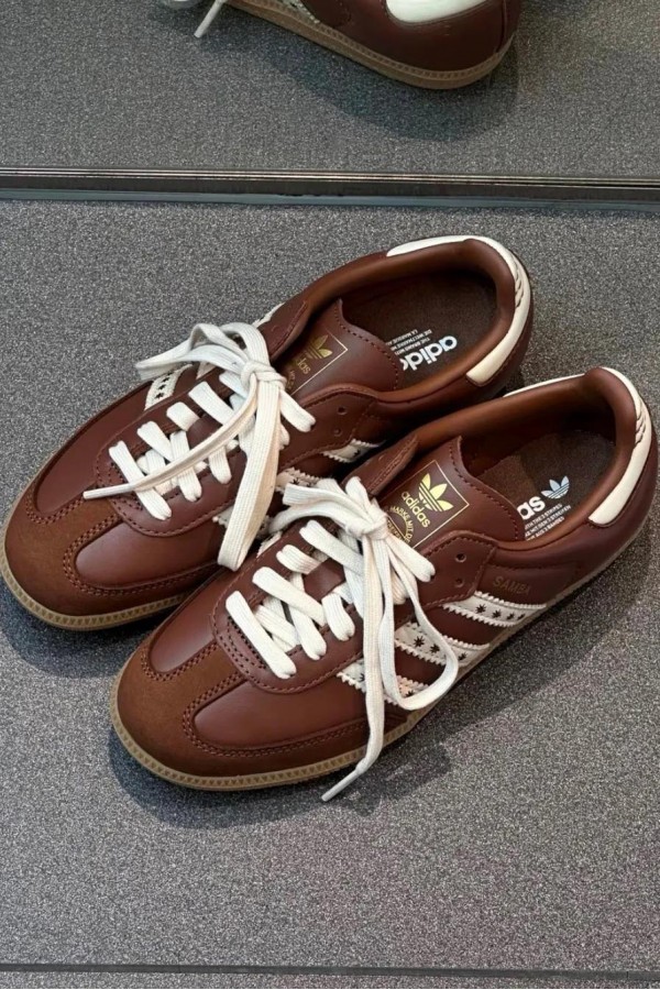 Adidas Sambas OG 棕白