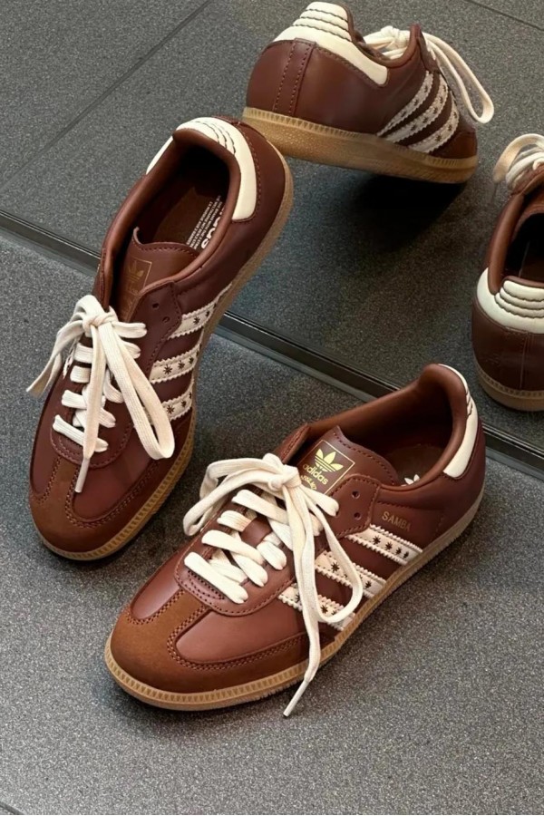 Adidas Sambas OG 棕白