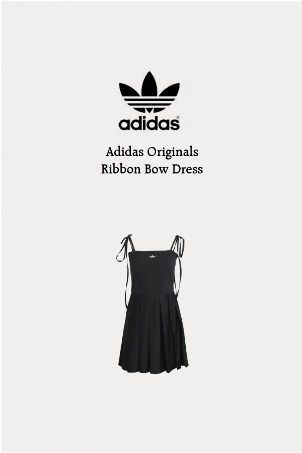 Adidas Originals 綁帶 蝴蝶結 連身裙