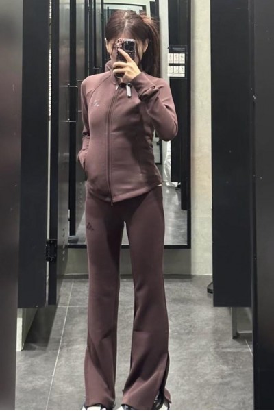 Adidas Soft Lux 中腰 顯瘦 喇叭褲(2色)