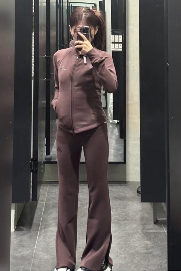 Adidas Soft Lux 中腰 顯瘦 喇叭褲(2色)