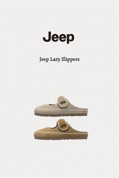 Jeep 吉普 懶人拖鞋(2色)