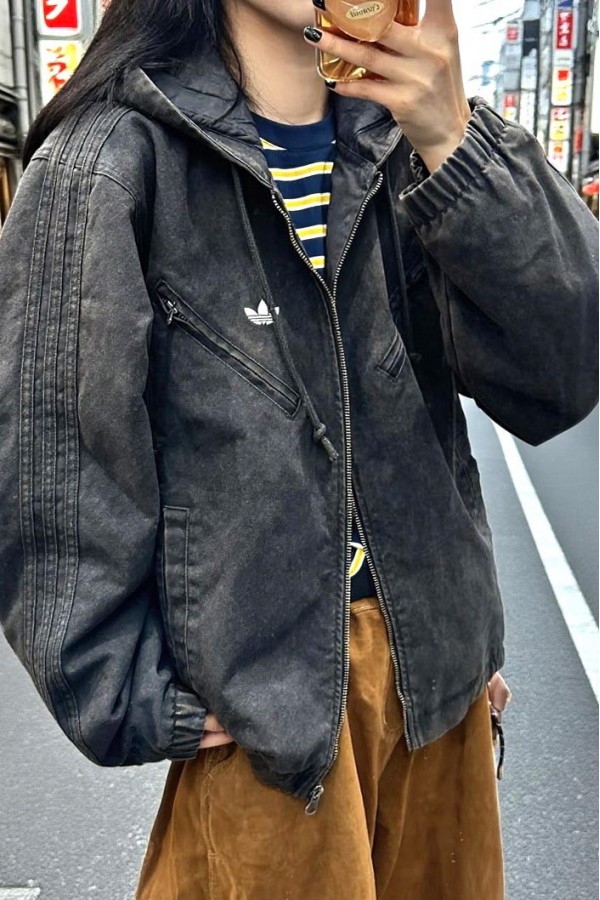 Adidas Originals 連帽牛仔外套