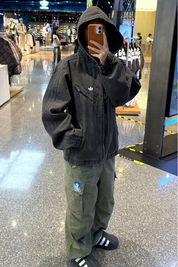 Adidas Originals 連帽牛仔外套