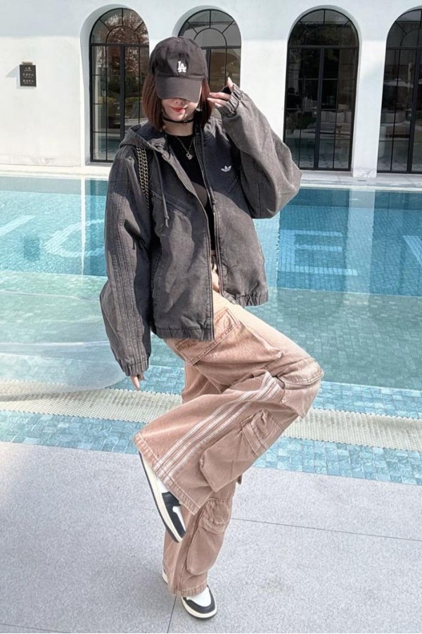 Adidas Originals 連帽牛仔外套