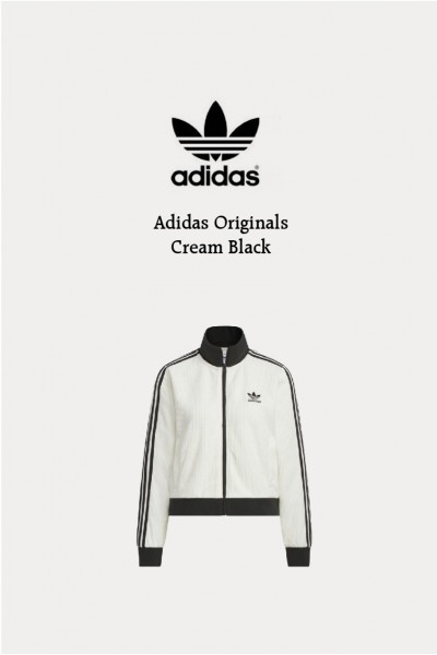 Adidas Originals 三線外套 奶油黑