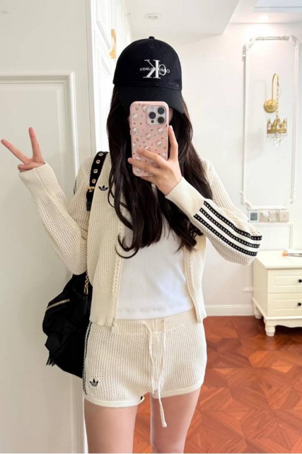 Adidas Originals 洞洞編織 短褲 (2色)