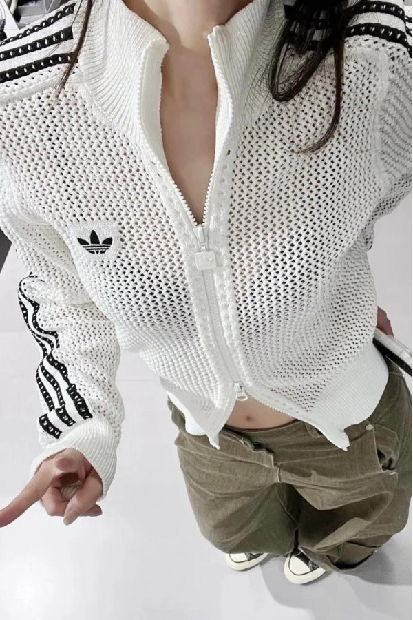 Adidas Originals 洞洞編織 外套 (2色)