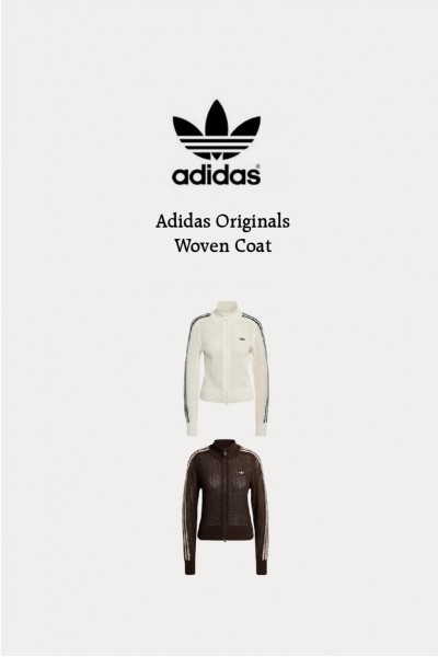 Adidas Originals 洞洞編織 外套 (2色)