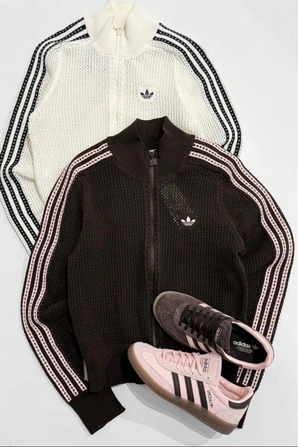 Adidas Originals 洞洞編織 外套 (2色)