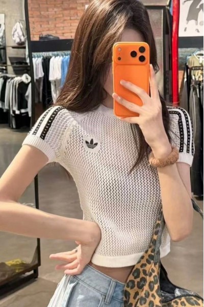Adidas Originals 簍空 編織 圓領/立領 短T (4款)