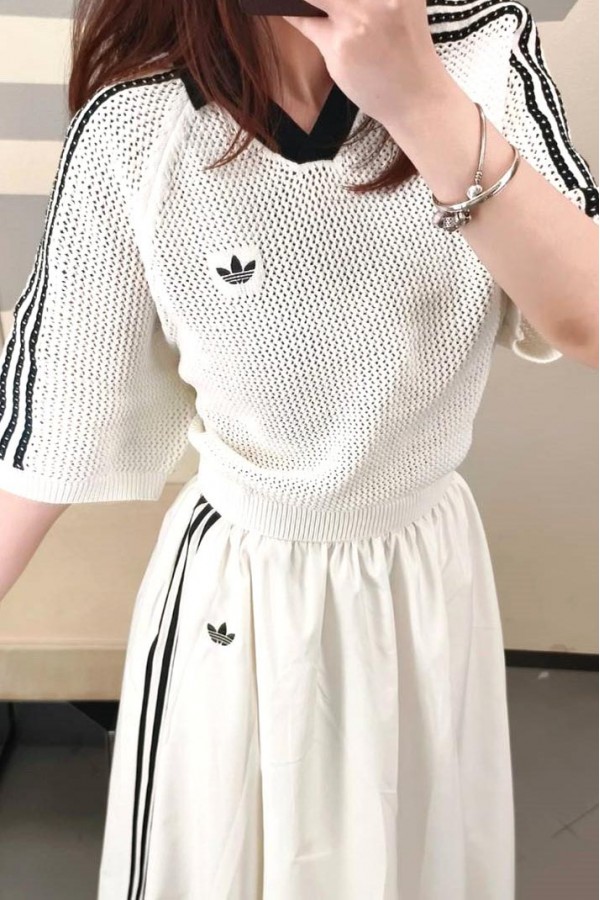 Adidas Originals 簍空編織上衣 