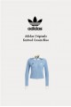 Adidas Originals 針織 雙拉鍊外套 奶油藍
