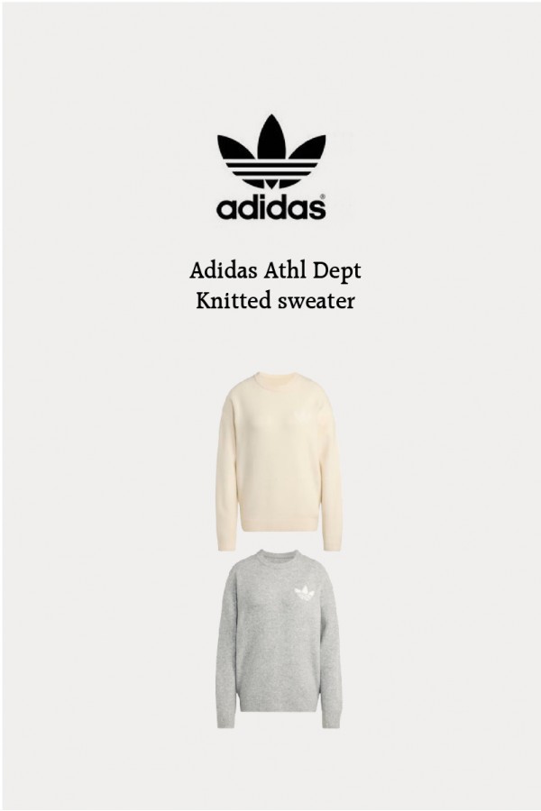 Adidas Athl Dept 針織毛衣(2色)