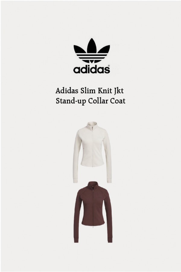 Adidas Slim Knit Jkt 立領外套(2色)