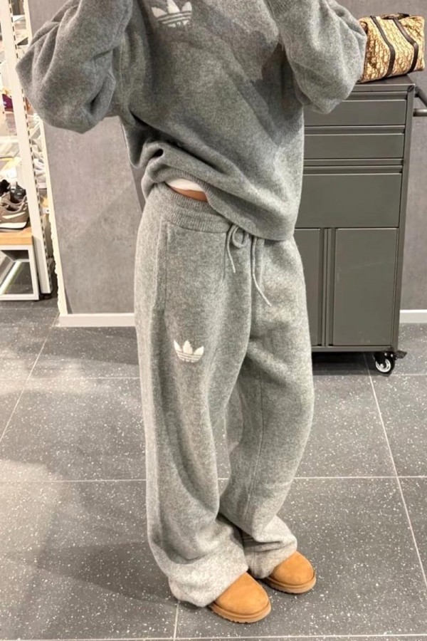 Adidas Athl Dept 針織長褲(2色)