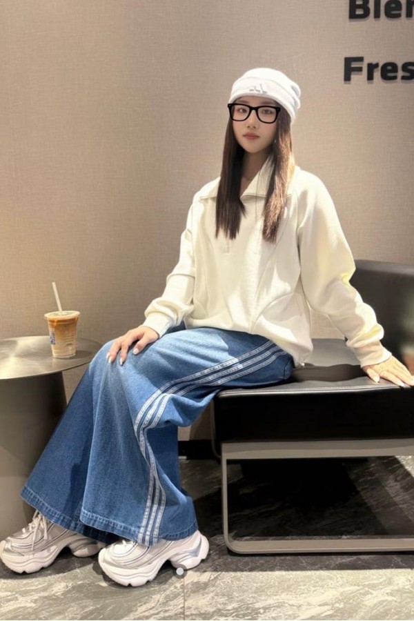 Adidas Soft Lux 半拉鍊 翻領上衣