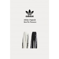 Adidas Originals 條紋 蝴蝶結 寬褲 黑