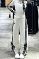 Adidas Originals 條紋 蝴蝶結 寬褲 白