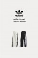 Adidas Originals 條紋 蝴蝶結 寬褲 白