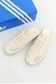 Adidas Samba 編織 穆勒拖鞋 米白