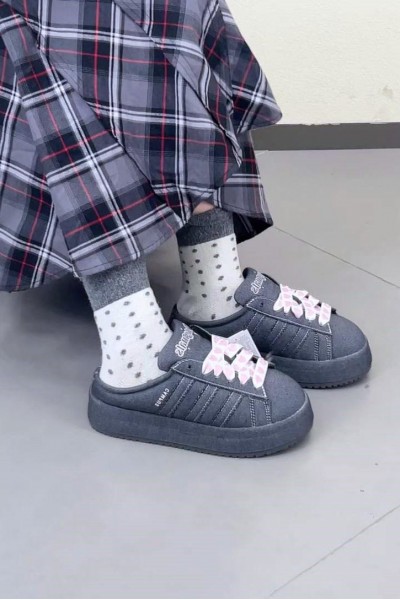 Adidas Campus 00s 牛仔愛心 懶人拖