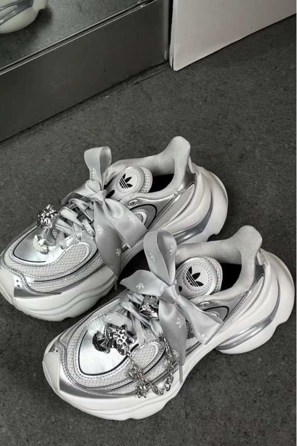 Adidas Ozvenuz 液態白銀  老爹鞋