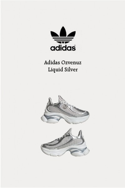 Adidas Ozvenuz 液態白銀  老爹鞋