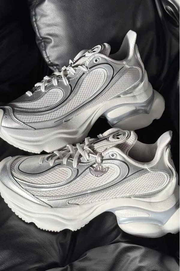 Adidas Ozvenuz 液態白銀  老爹鞋