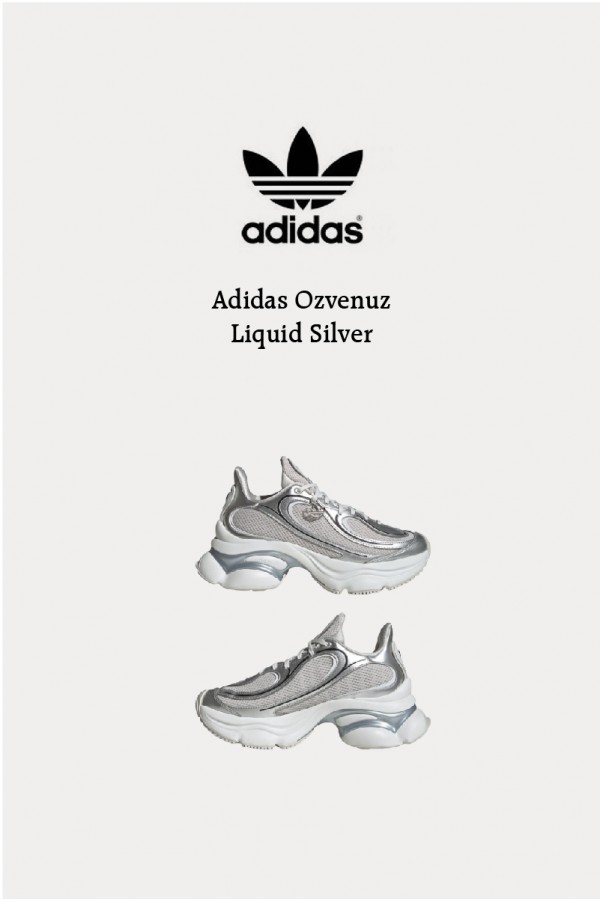 Adidas Ozvenuz 液態白銀  老爹鞋