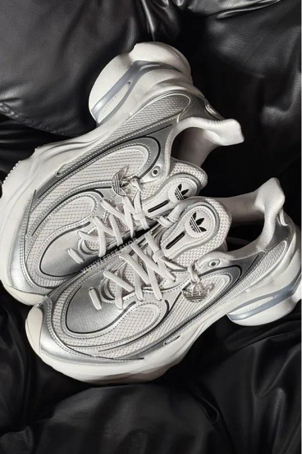 Adidas Ozvenuz 液態白銀  老爹鞋