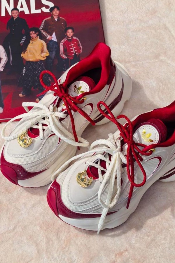 [2026馬年限定]  Adidas Ozvenuz 白紅 老爹鞋