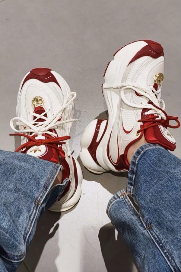 [2026馬年限定]  Adidas Ozvenuz 白紅 老爹鞋