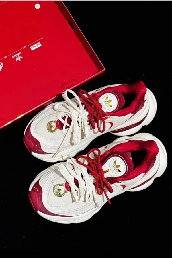 [2026馬年限定]  Adidas Ozvenuz 白紅 老爹鞋