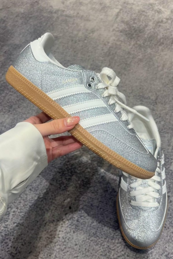 Adidas Samba OG 滿天星 銀白
