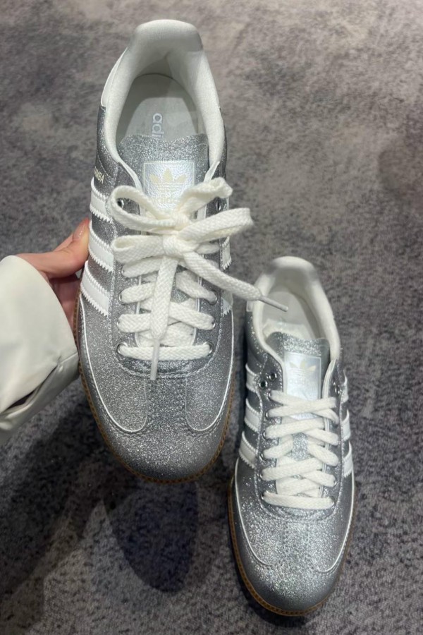 Adidas Samba OG 滿天星 銀白