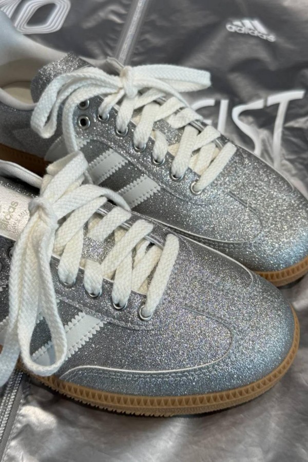 Adidas Samba OG 滿天星 銀白