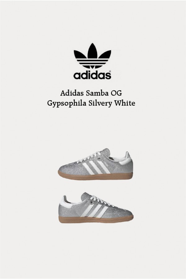 Adidas Samba OG 滿天星 銀白