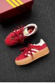 [2026馬年限定]  Adidas Gazelle Bold 馬年 厚底 馬毛 紅白