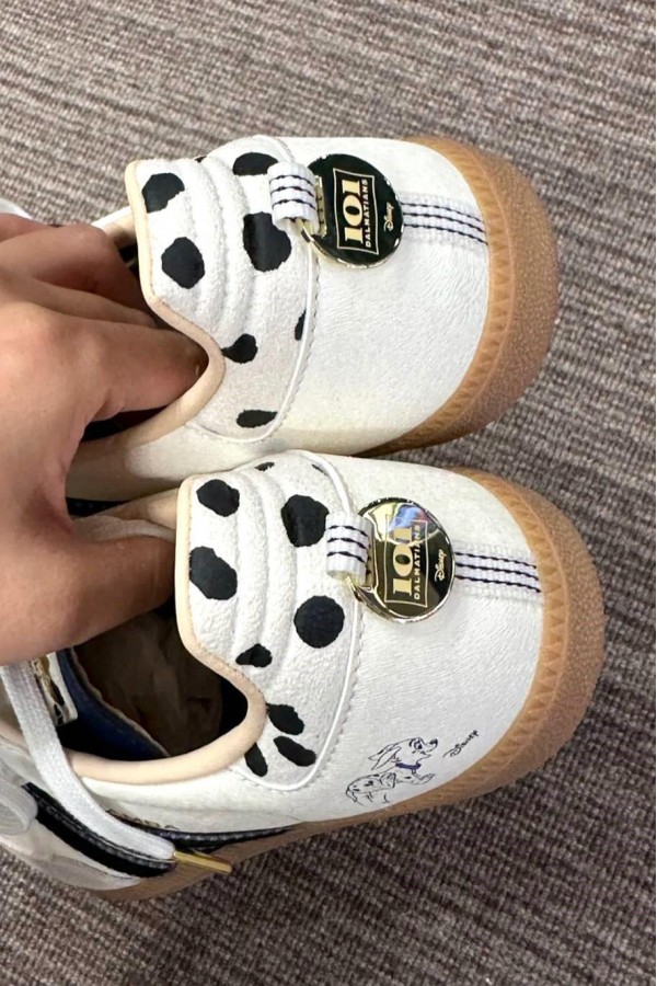Adidas Samba OG X Disney 101忠狗白黑 Adidas Samba OG X Disney 101忠狗白黑