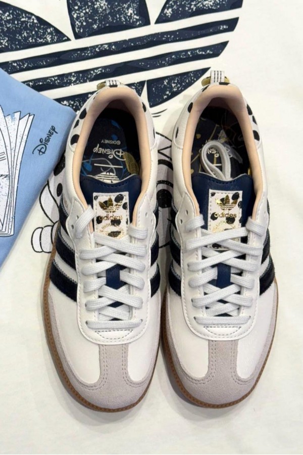 Adidas Samba OG X Disney 101忠狗白黑 Adidas Samba OG X Disney 101忠狗白黑