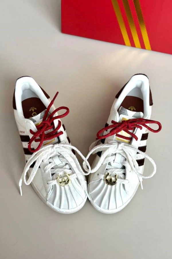 [2026馬年限定]  Adidas Superstar 2.0 馬毛 白棕