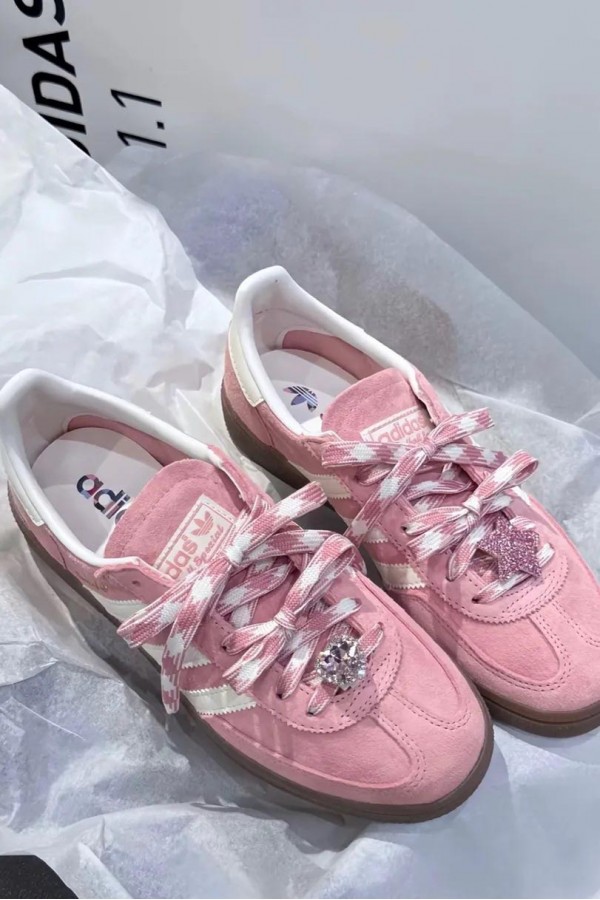 Adidas Handball Spezial 麂皮 粉白